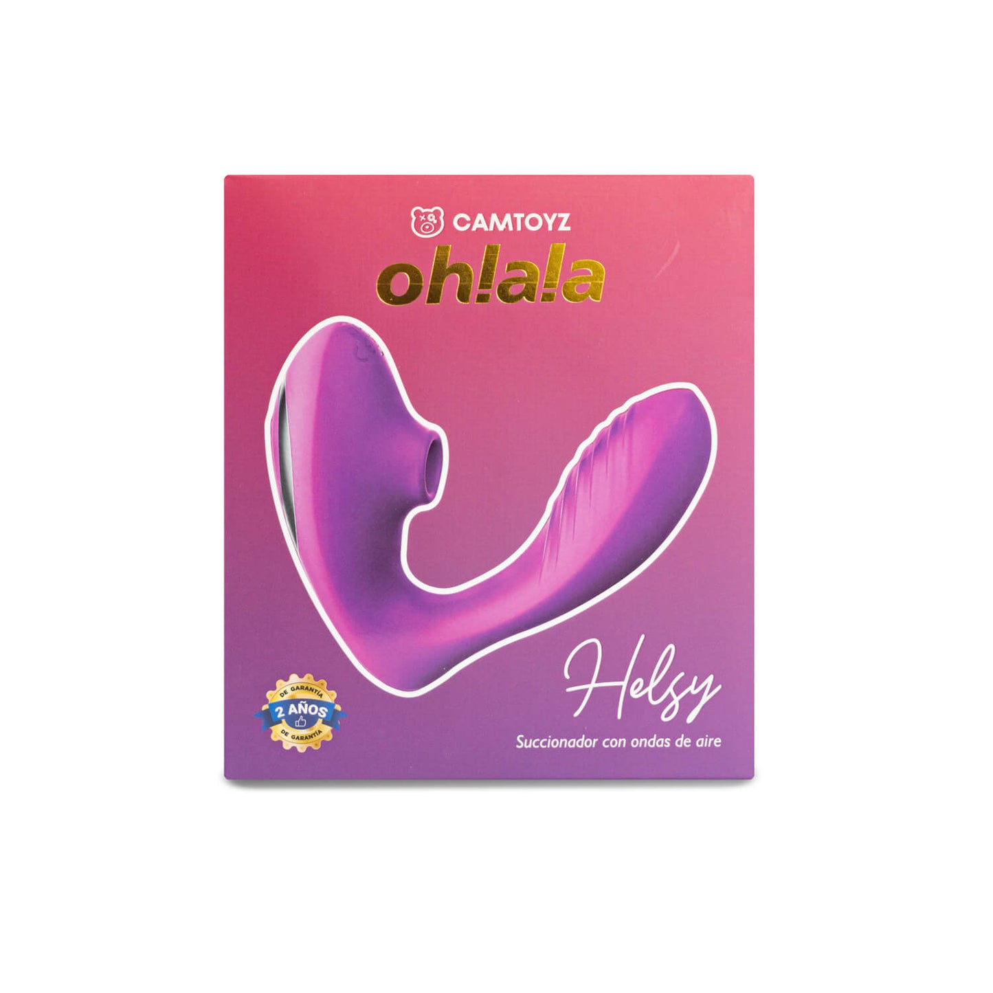 Vibrador Succionador Helsy Ohlala