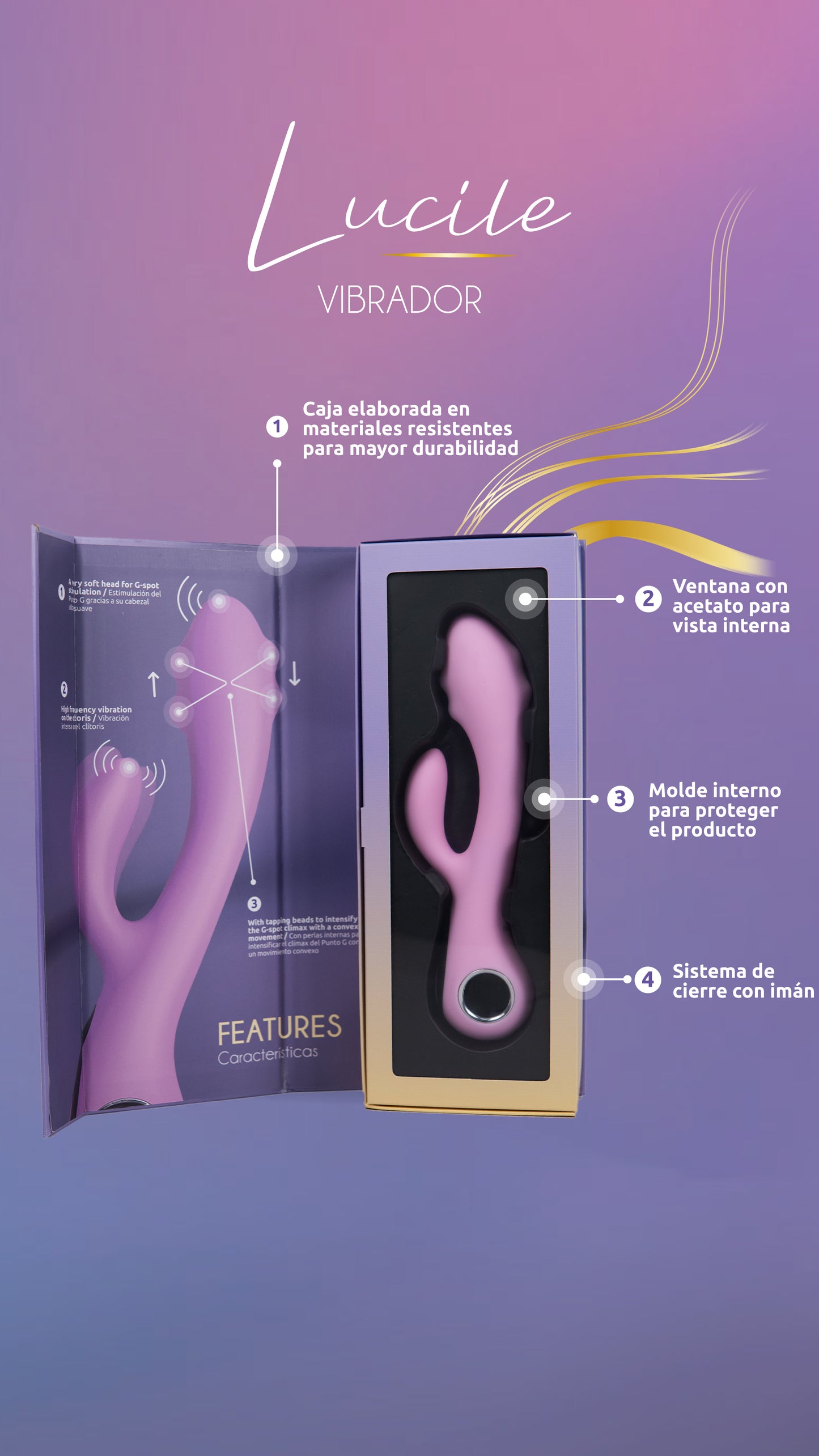 Vibrador Lucile Majestic Pro