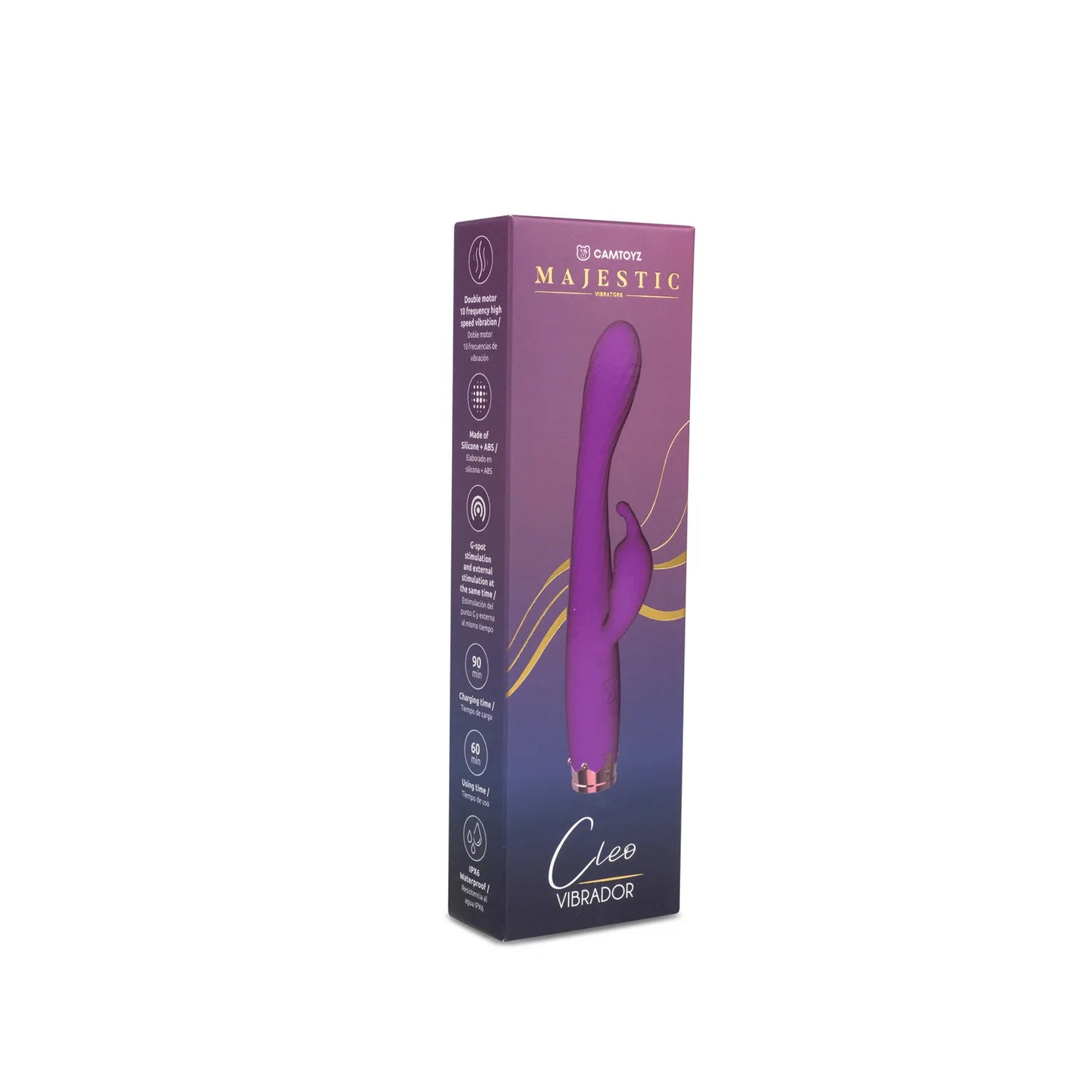 Vibrador doble estimulación Cleo