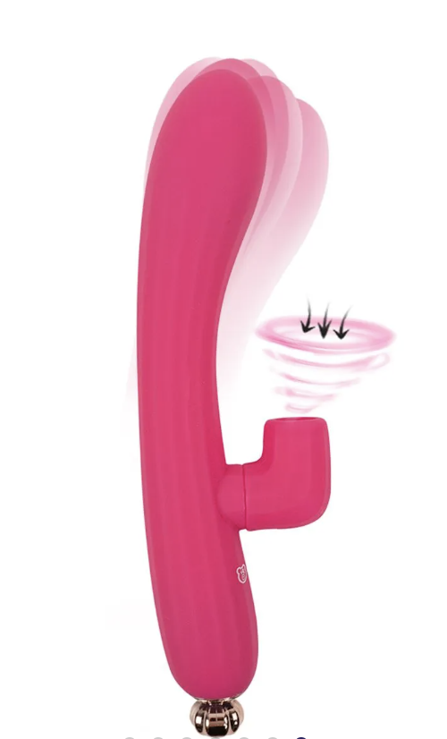 Vibrador Doble Estimulación Selina Fucsia