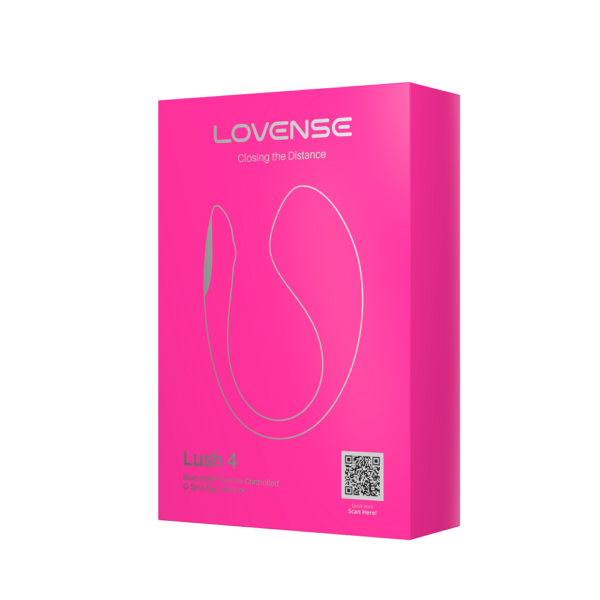 Lush 4 de Lovense – Vibrador Inteligente con Luz LED y Control Remoto