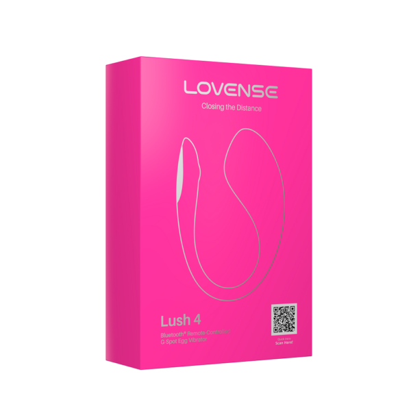 Lush 4 de Lovense – Vibrador Inteligente con Luz LED y Control Remoto