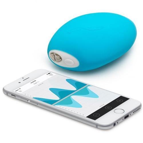 Huevo Vibrador Para Clítoris Wish Blue Interactivo
