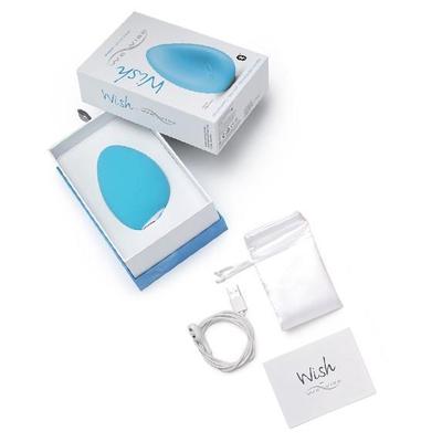 Huevo Vibrador Para Clítoris Wish Blue Interactivo