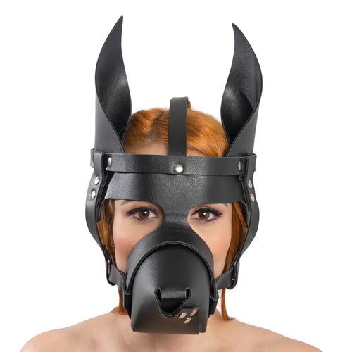 mascara de juegos fetish perro anubis