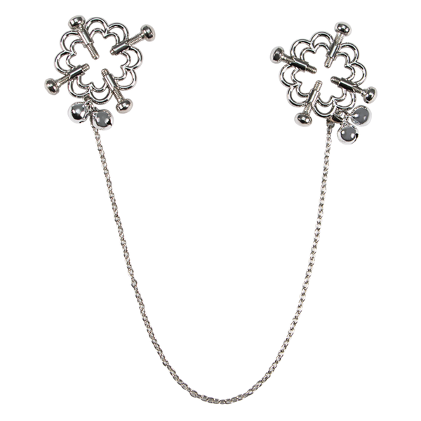joyas para pezones de flores