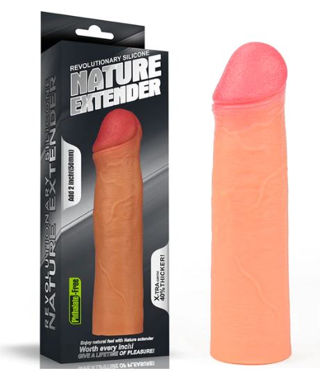 Funda Para Pene Revolutionary Silicone Nature Add2''
