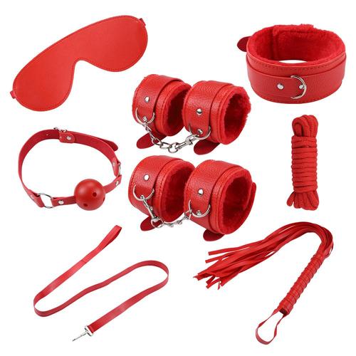 sexy kit completo sado color rojo