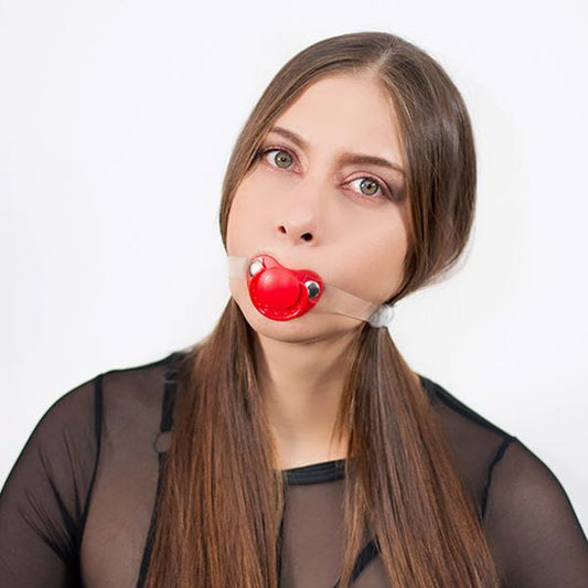 mordaza de chupete bondage 