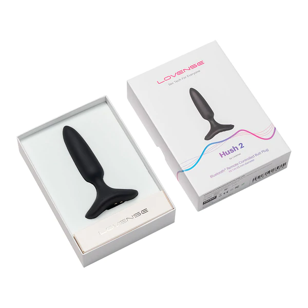 Plug Anal Vibrador Hush 2