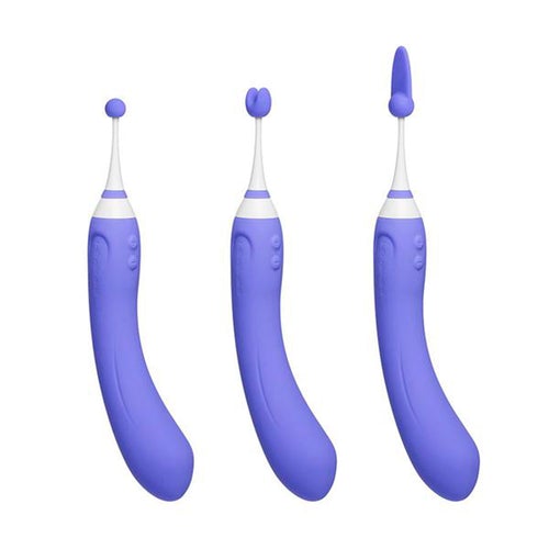 vibrador masajeador de pezones y clitoris 