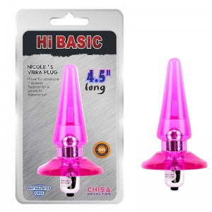 Vibrador Anal Sassy Nicoles Plug