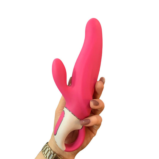 Vibrador doble estimulacion Punto G y Clitorial Satisfyer Mr Rabbit