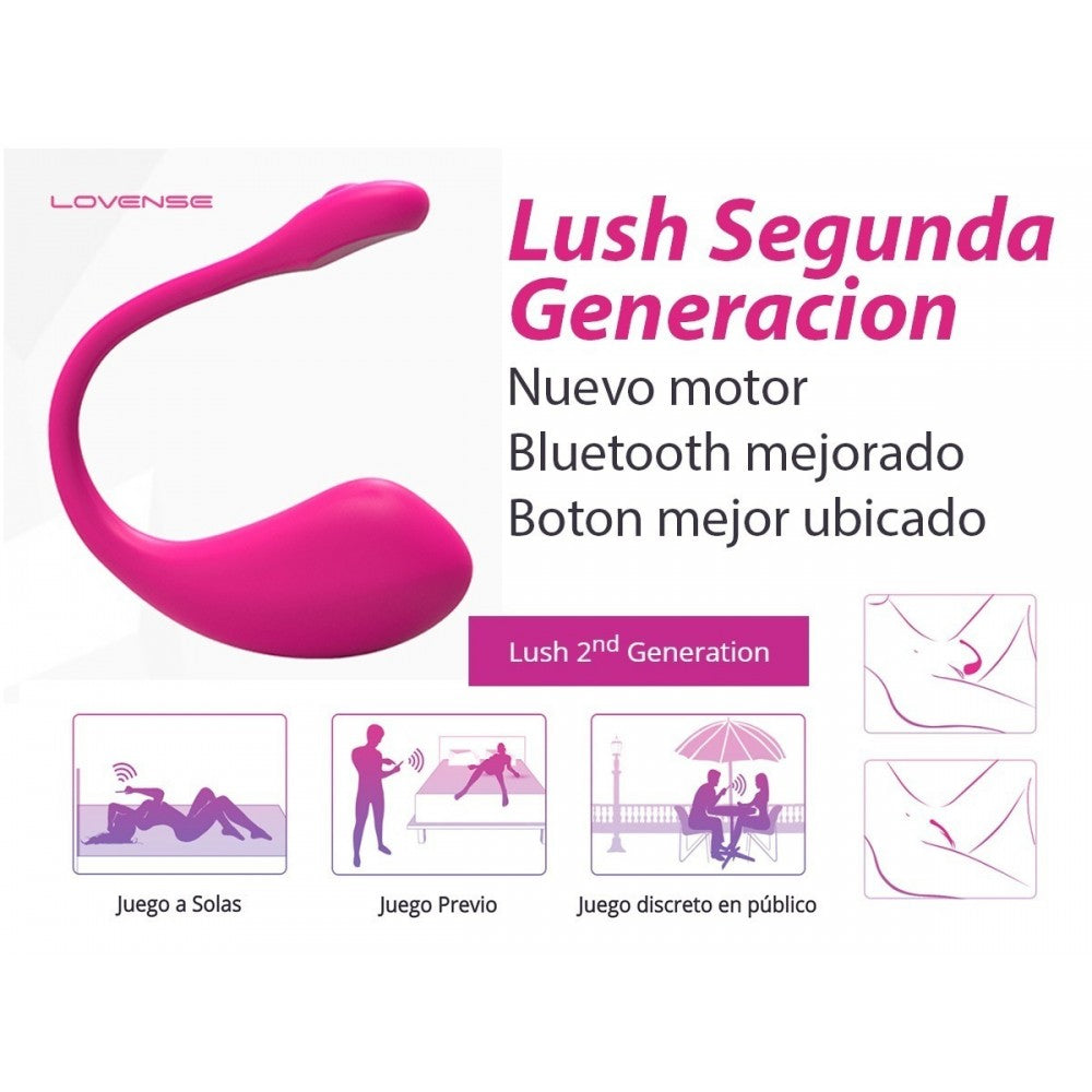 huevo vibrador lush 2 sexshop lina betancurt